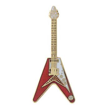 Mini-Pin Flying V Red