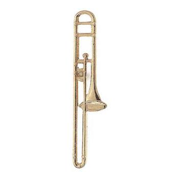 Mini-Pin Trombone Gold