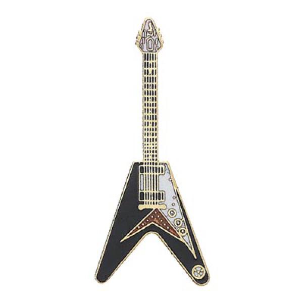 Mini-Pin Flying V Black