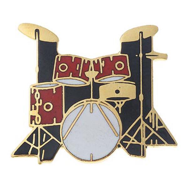 Mini-Pin 5 Piece Drum Set Red