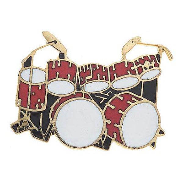 Mini-Pin Double Bass Drum Set Red